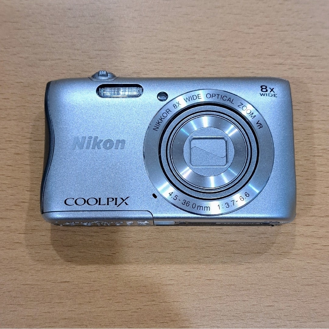 Nikon デジタルカメラ COOLPIX S3700 (シルバー)