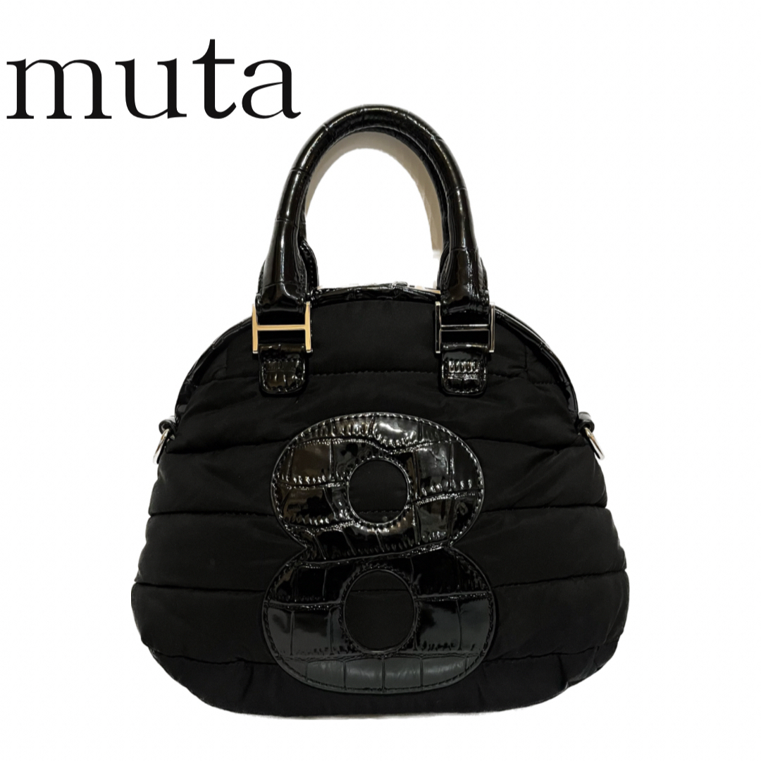 muta(ムータ) ハンドバッグ - 黒