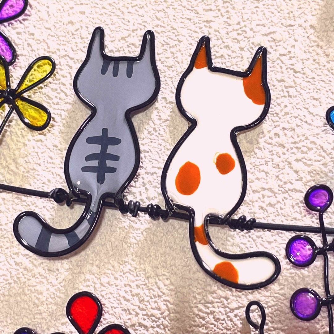 WL NE14 ネコねこ猫】ディップアート ワイヤークラフト ワイヤー WL NE14 ネコねこ猫】ディップアート ワイヤークラフト ワイヤー