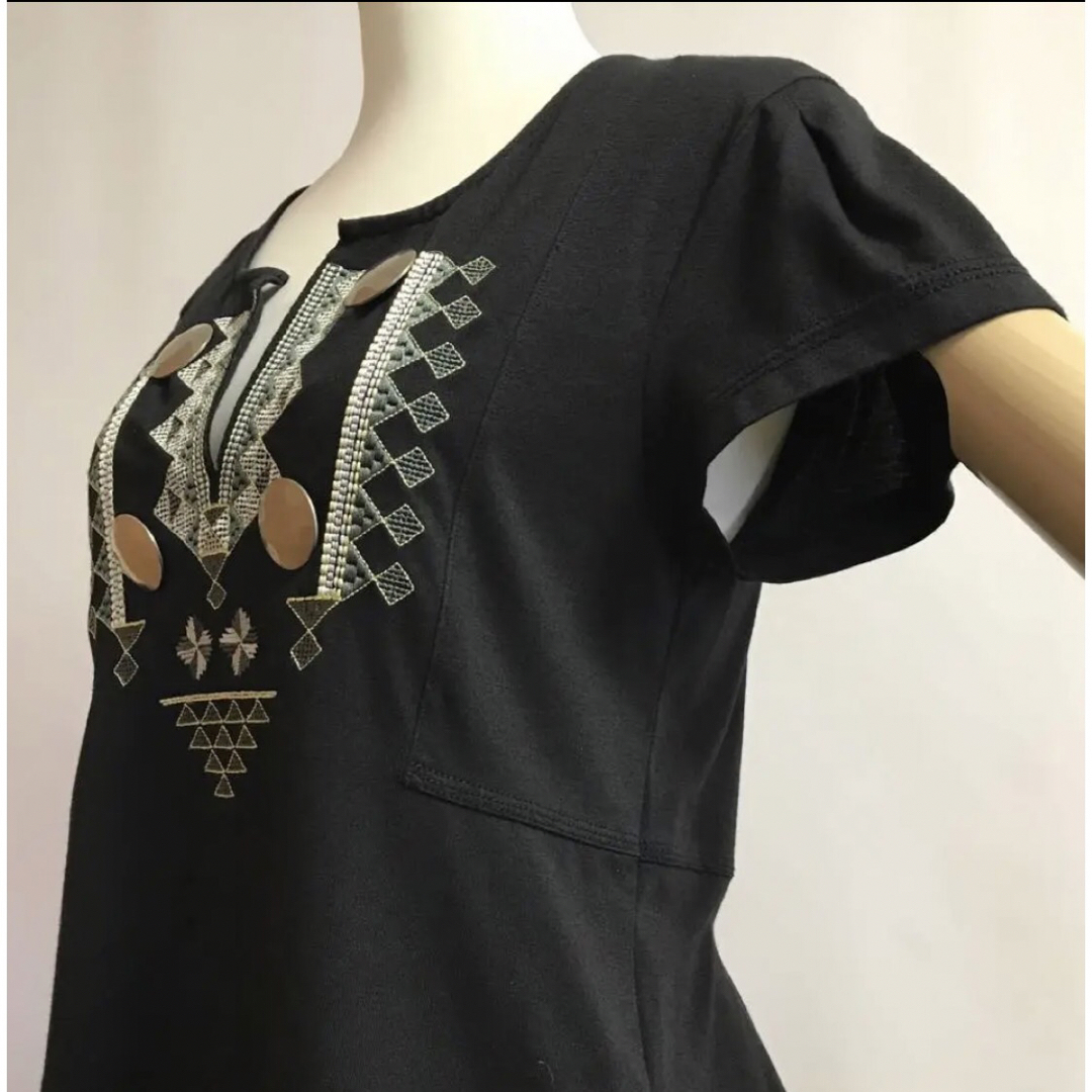 adidas by Stella McCartney(アディダスバイステラマッカートニー)のadidas by stella mccartney 刺繍 スキッパーTシャツ レディースのトップス(Tシャツ(半袖/袖なし))の商品写真