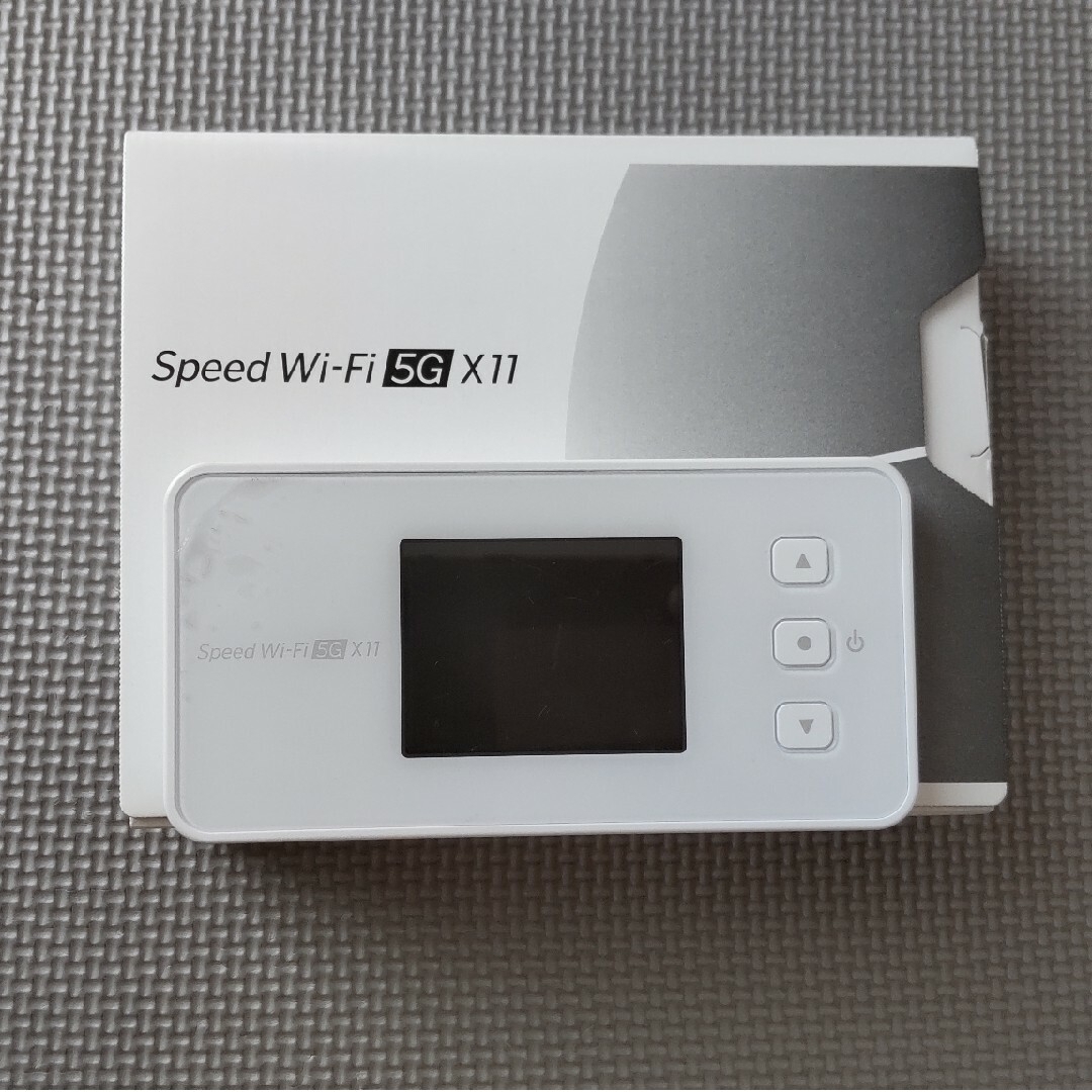 NEC製 Speed Wi-Fi 5G X11本体+グレードル