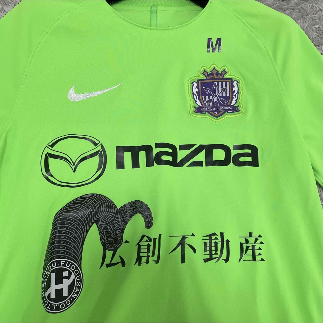 NIKE - サンフレッチェ広島 選手支給品 上サイズM 半袖 NIKE 支給品の