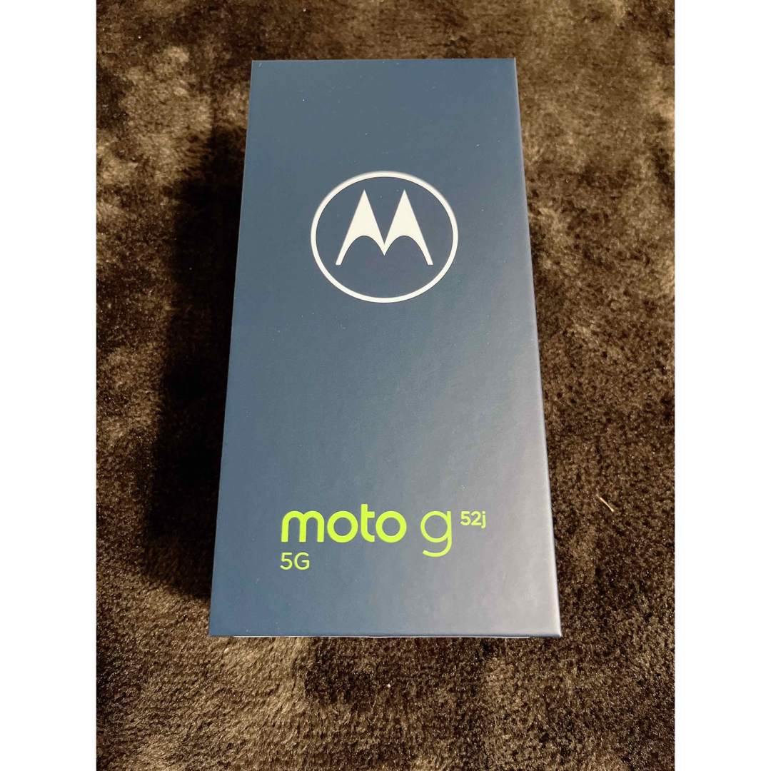 スマートフォン/携帯電話MOTOROLA スマートフォン moto g52j 5G パールホワイト PA