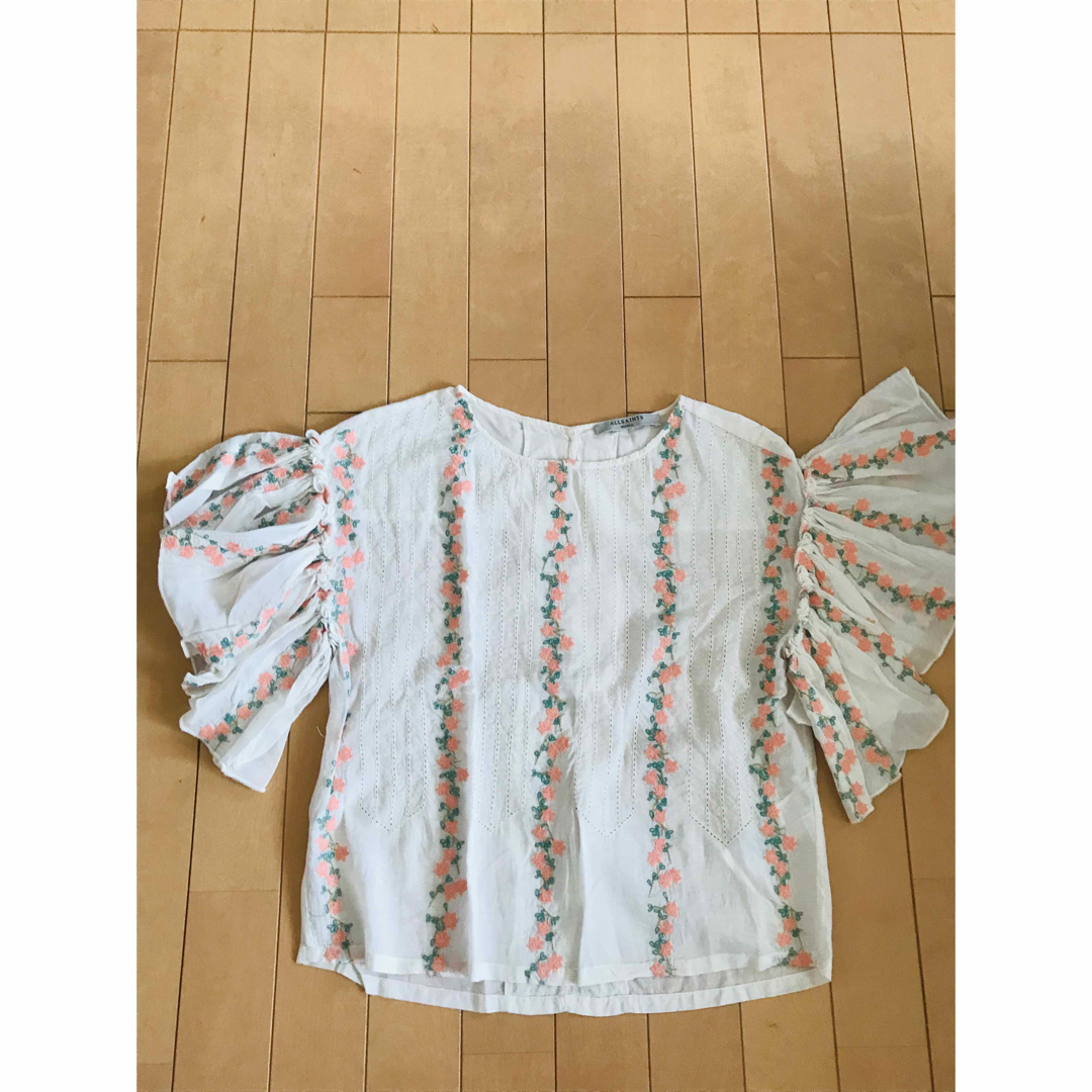 ALLSAINTS トップス シャツ ブラウス - シャツ/ブラウス(半袖/袖なし)