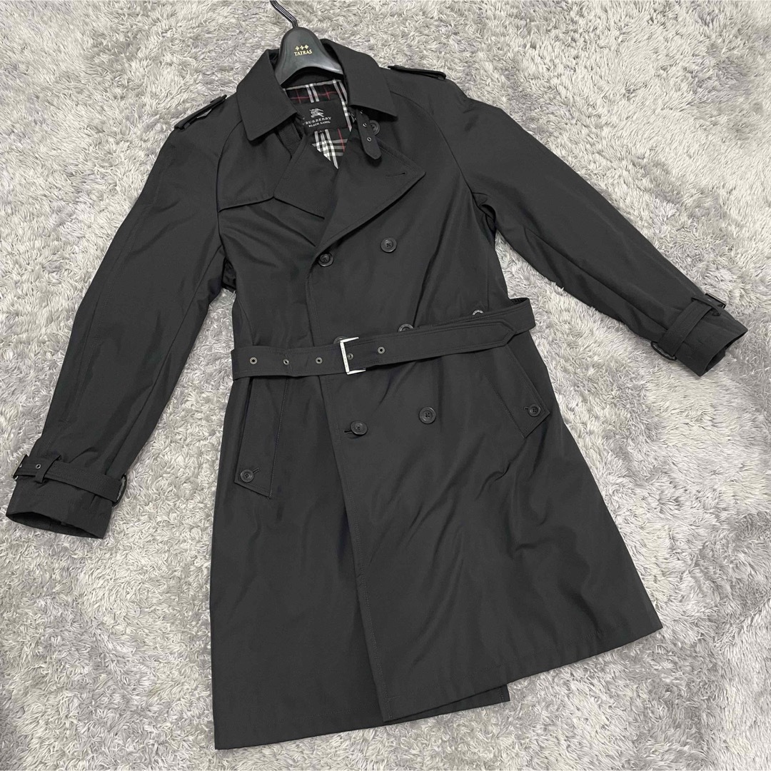 BURBERRY BLACK LABEL - 極美品 バーバリーブラックレーベル トレンチ
