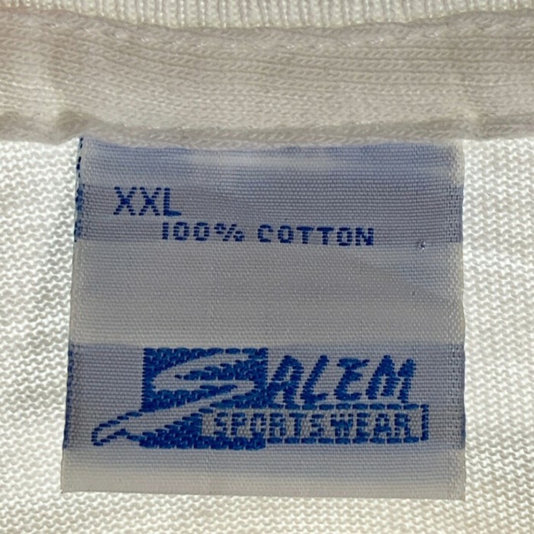 90's 1992 USA BASKETBALL バスケットボール ドリームチーム 両面プリント Tシャツ ホワイト SALEM Size XXL メンズのトップス(Tシャツ/カットソー(半袖/袖なし))の商品写真