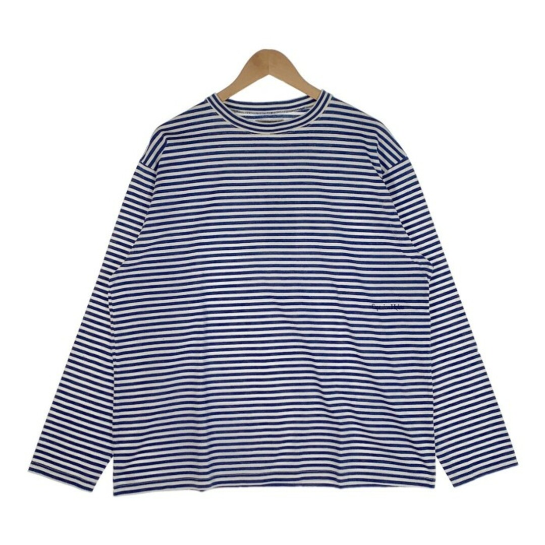 CAPTAINS HELM キャプテンズヘルム 23SS KC BORDER LS TEE ボーダーロングスリーブTシャツ ブルー Size L