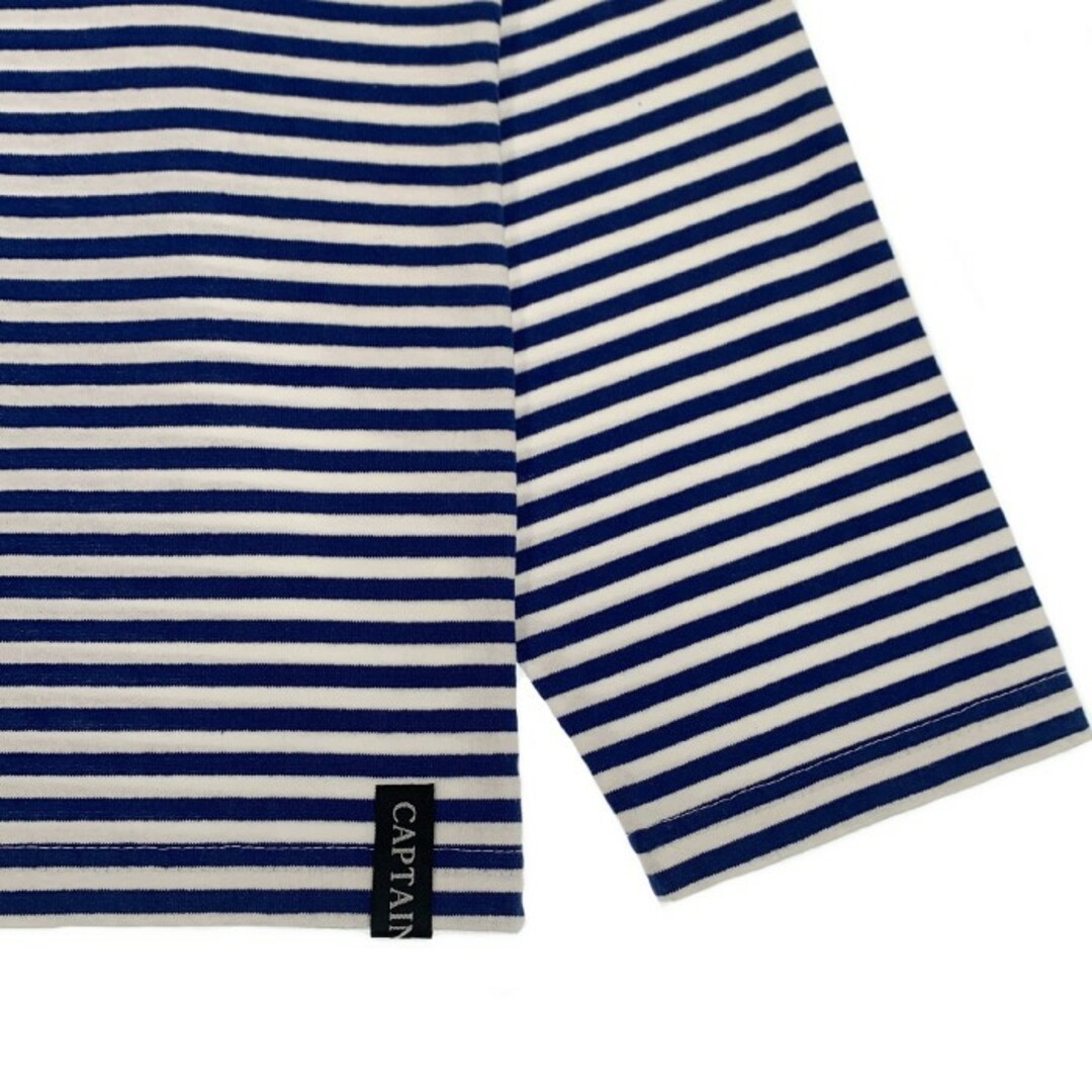 CAPTAINS HELM キャプテンズヘルム 23SS KC BORDER LS TEE ボーダーロングスリーブTシャツ ブルー Size L メンズのトップス(Tシャツ/カットソー(七分/長袖))の商品写真