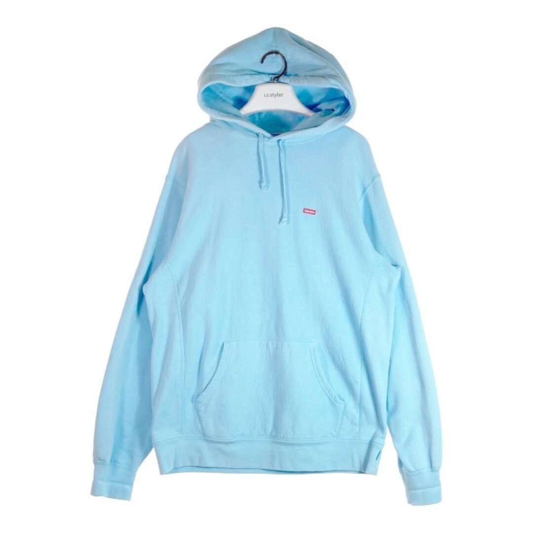 ★SUPREME シュプリーム 20SS Small Box Hooded Sweatshirt スモールボックス フーデッド スウェットシャツ  パーカー アイスブルー sizeL | フリマアプリ ラクマ