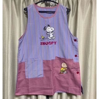 中古　SNOOPYエプロン　保育士　介護士(その他)