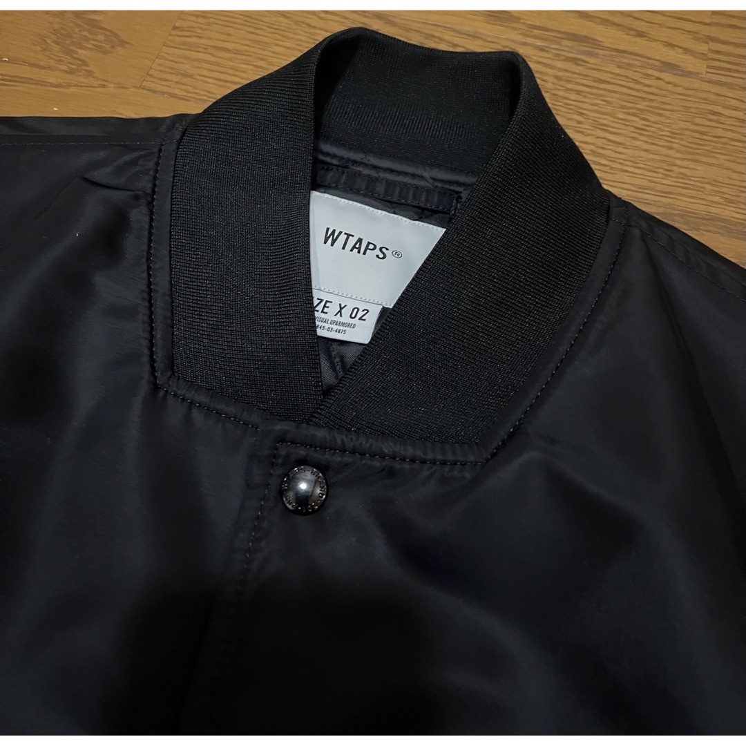 wtaps TEAM JACKET Black size2 クロスボーン wtaps TEAM JACKET Black size2 クロスボーン