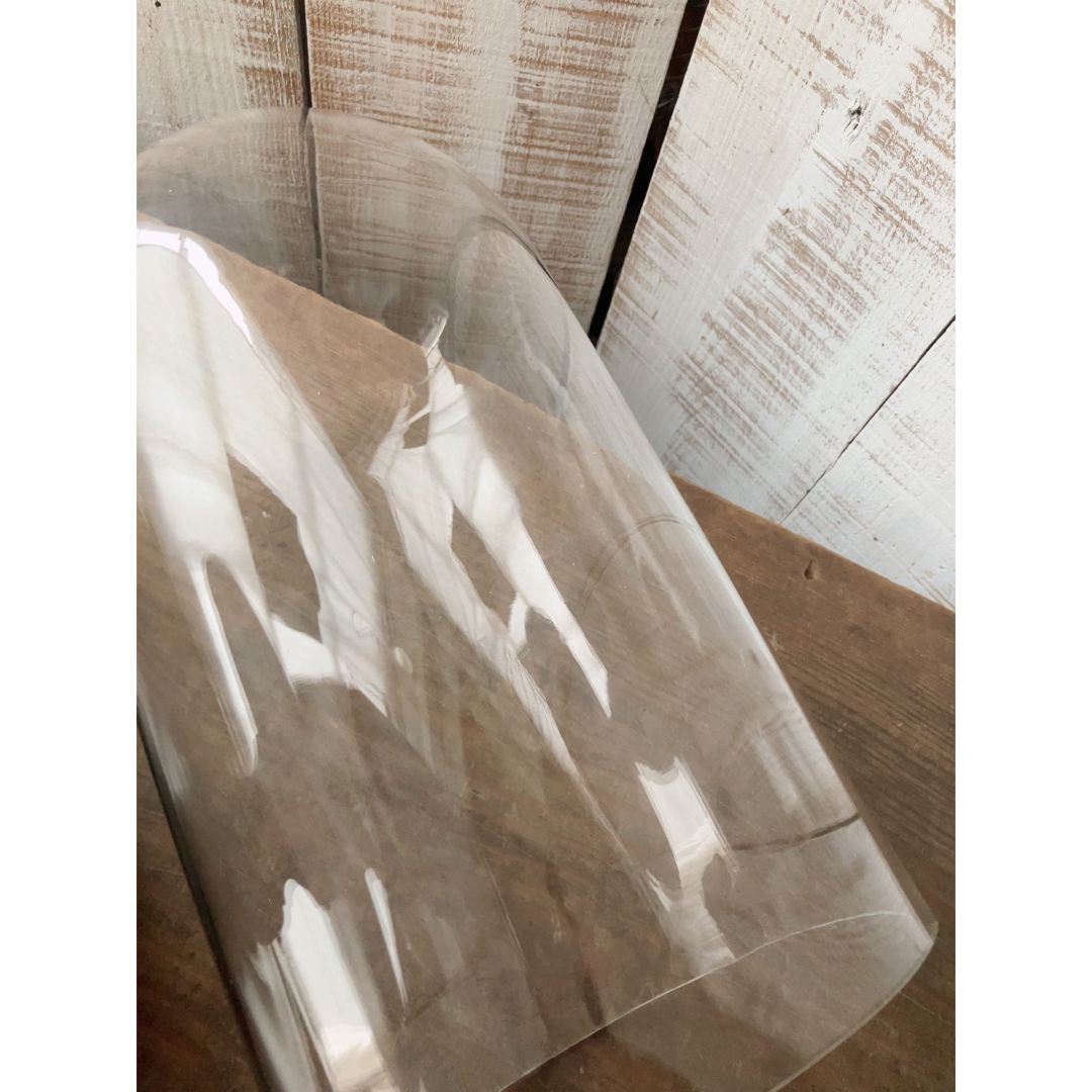 ヴィンテージ　ガラスドーム＆ガラススタンド エンタメ/ホビーの美術品/アンティーク(ガラス)の商品写真