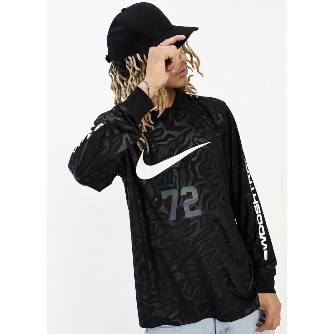 【新品】Nike SwooshTrax カットソー　ブラック　長袖 XL メンズトップス