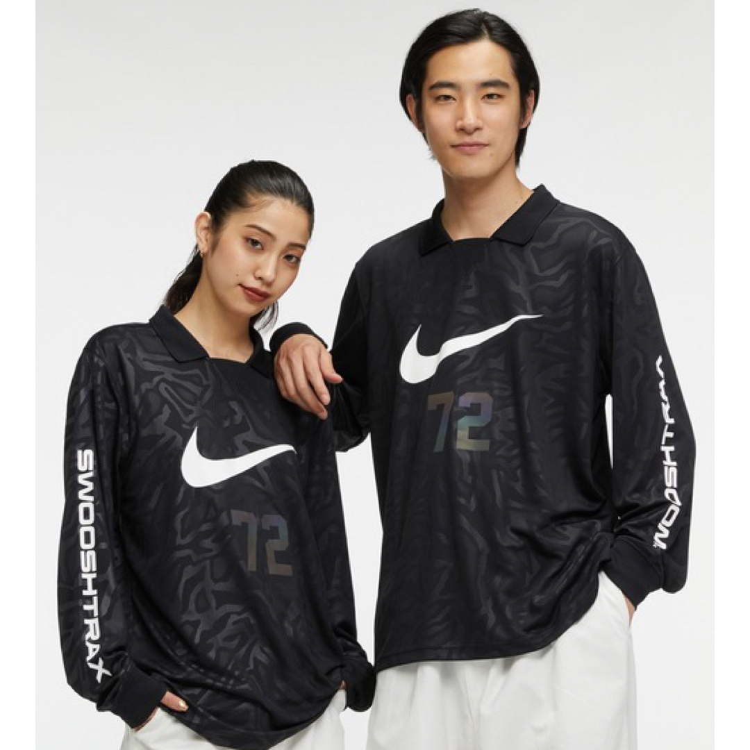 【新品】Nike SwooshTrax カットソー　ブラック　長袖 XL メンズトップス