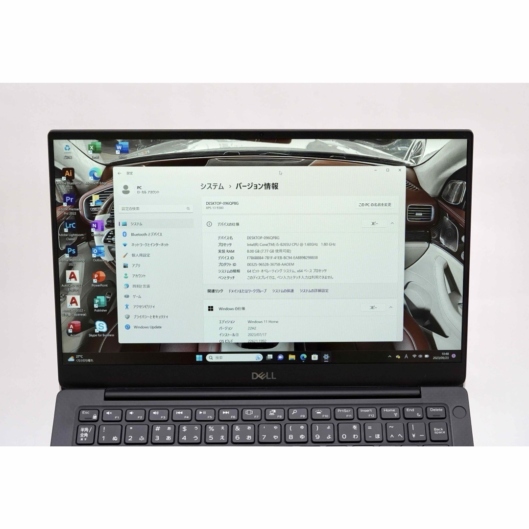 DELL - Dell XPS 13 9380 i5/8GB/256GB/FHDの通販 by あおき's shop