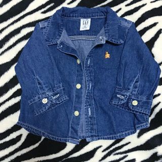 ベビーギャップ(babyGAP)のBabyGAP デニムシャツ(シャツ/カットソー)