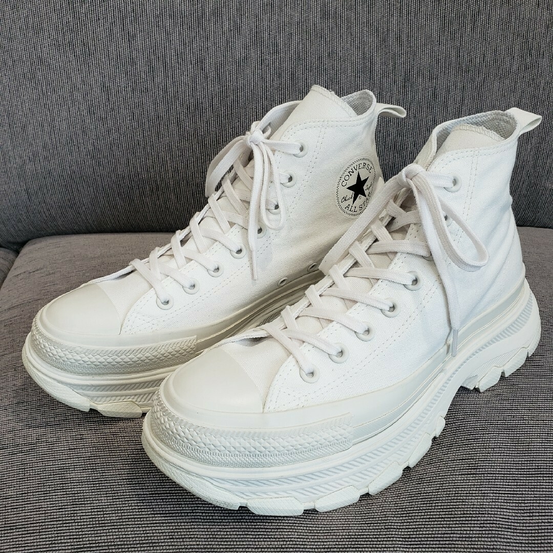 CONVERSE 厚底スニーカー 27.5cm 白 CONVERSE 厚底スニーカー 27.5cm 白