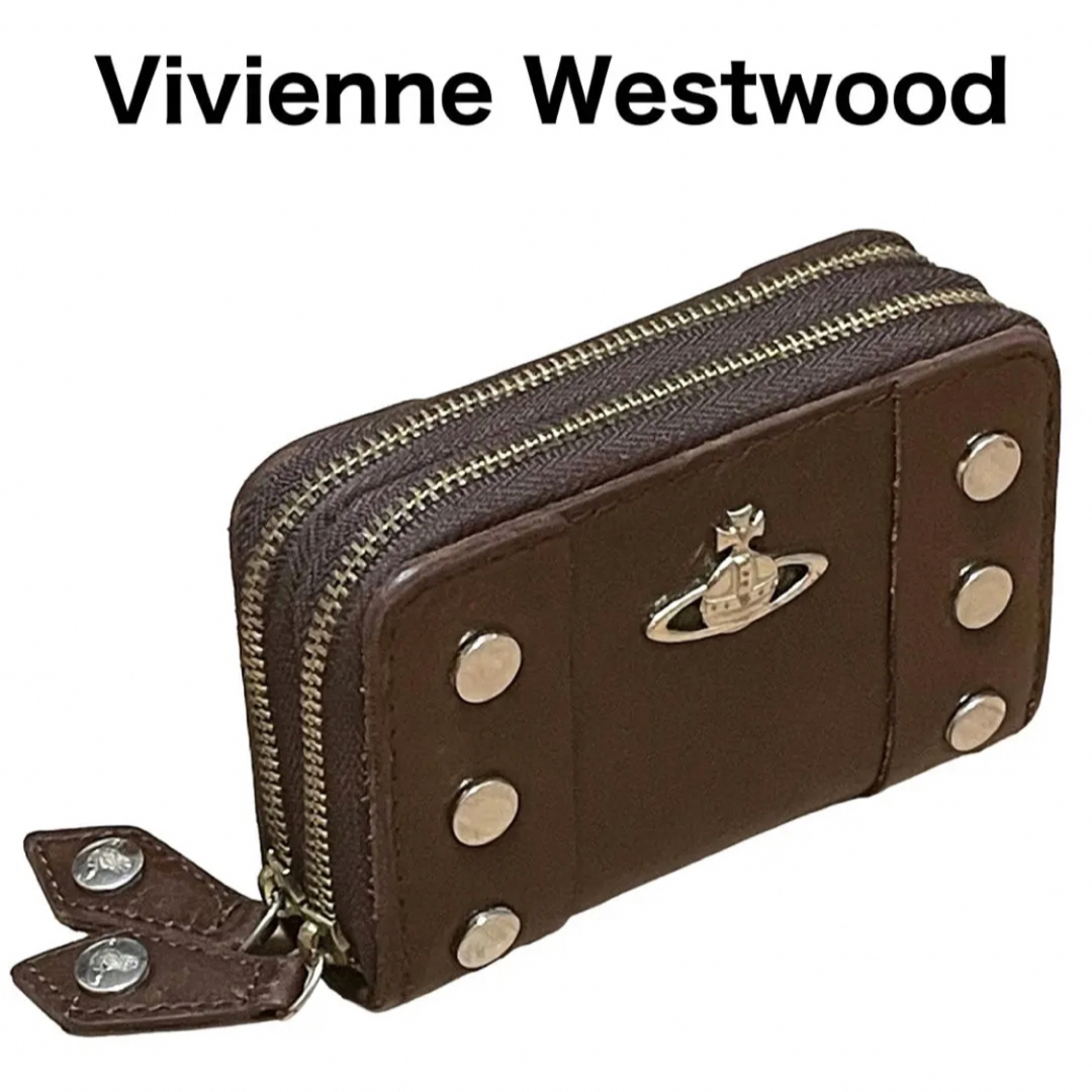 良品　Vivienne Westwood ヌーロック　Wファスナー　オーブ　財布