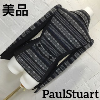ポールスチュアート(Paul Stuart)の美品Paul Stuart ツイードジャケット肩のデザインがキュートサイズ6 (テーラードジャケット)