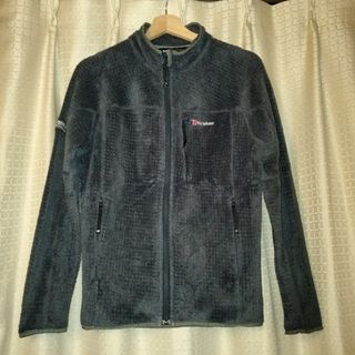 old berghaus ライトブルー "ステッチデザイン" フリースジャケット