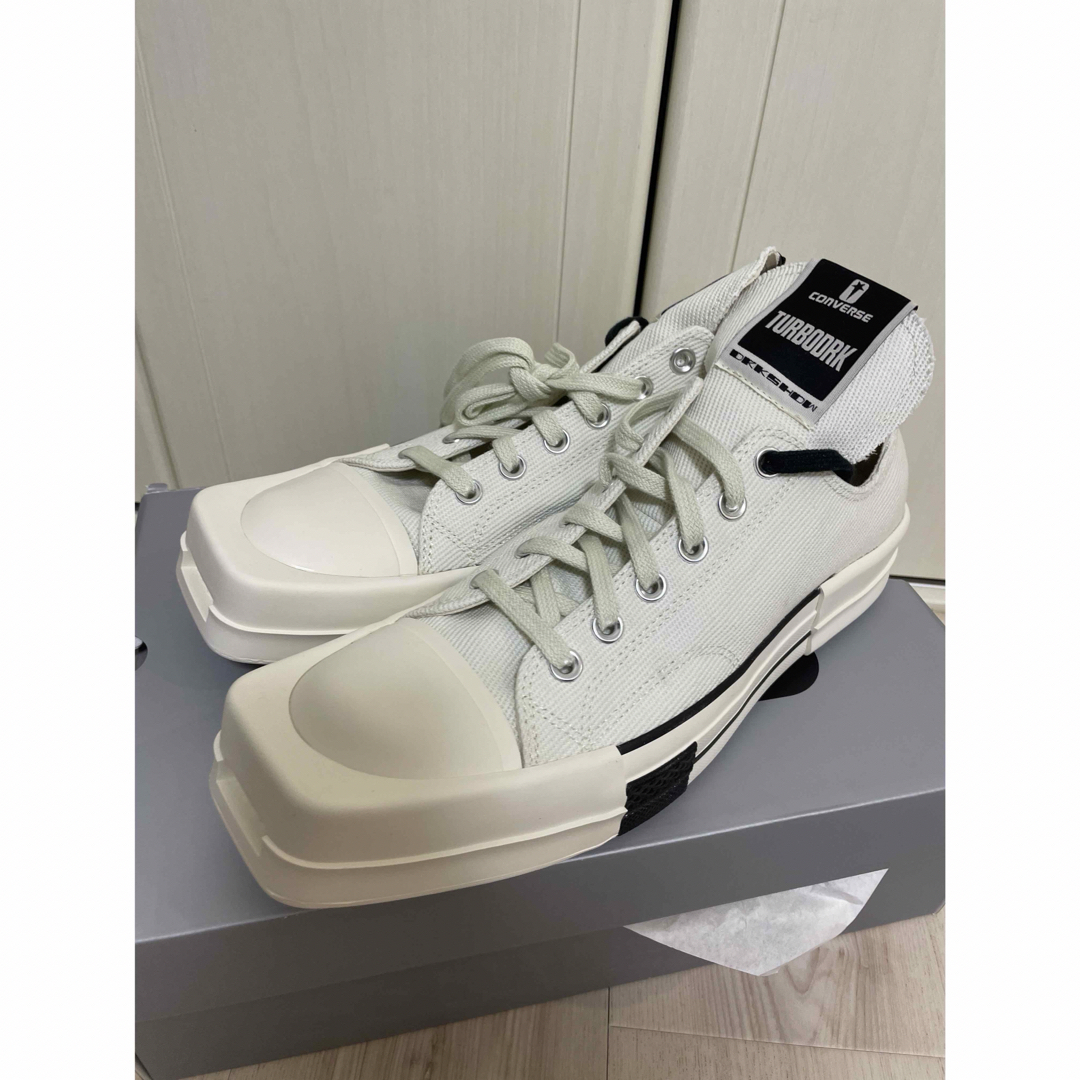 新品 RICK OWENS TURBODRK chuck70 28cm