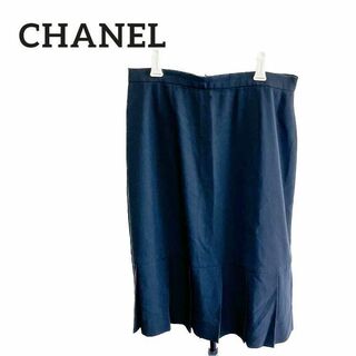シャネル(CHANEL)のCHANEL シャネル　スカート　ブラック　黒　ボトムス　パンツ　ショート　夏(ひざ丈スカート)