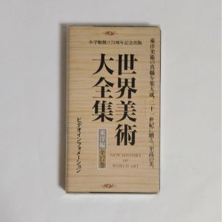 ショウガクカン(小学館)の世界美術大全集東洋編全17巻VHSビデオフォーメーションテープ（送料無料）(その他)