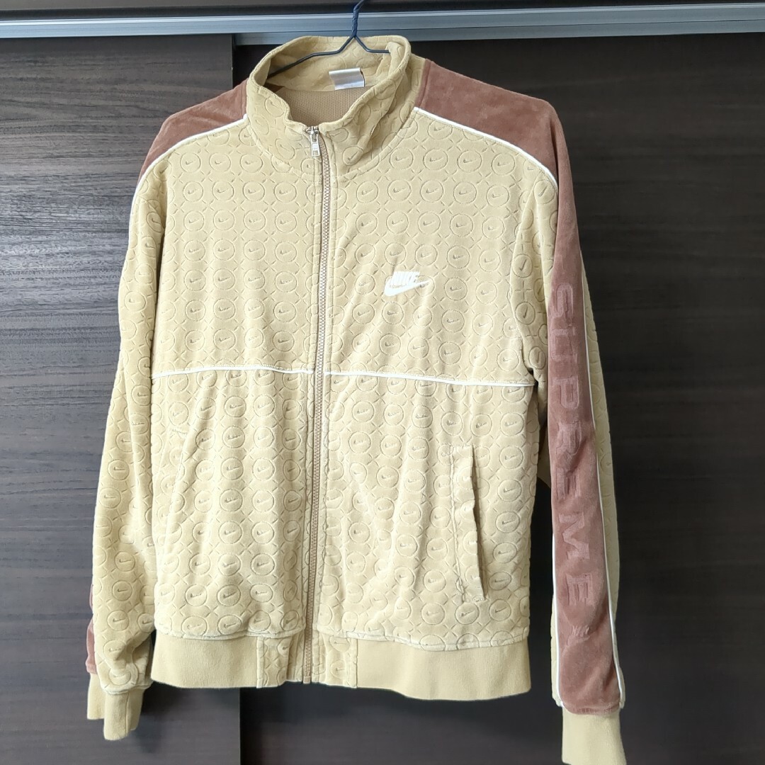 Supreme Nike Velour Track Jacket Tan XLジャケット/アウター