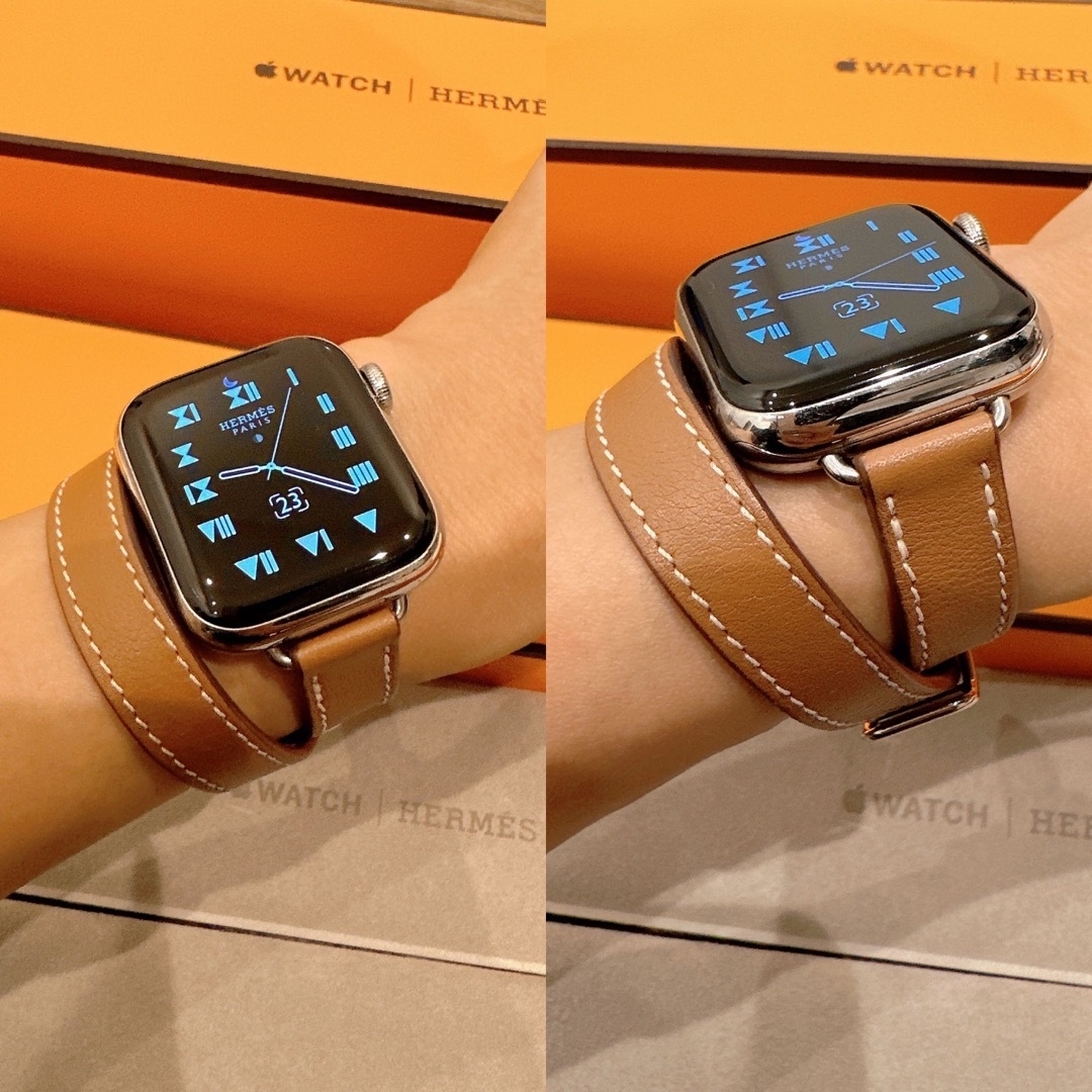 Apple Watch エルメス ドゥブルトゥール ストラップHERMESメンズ