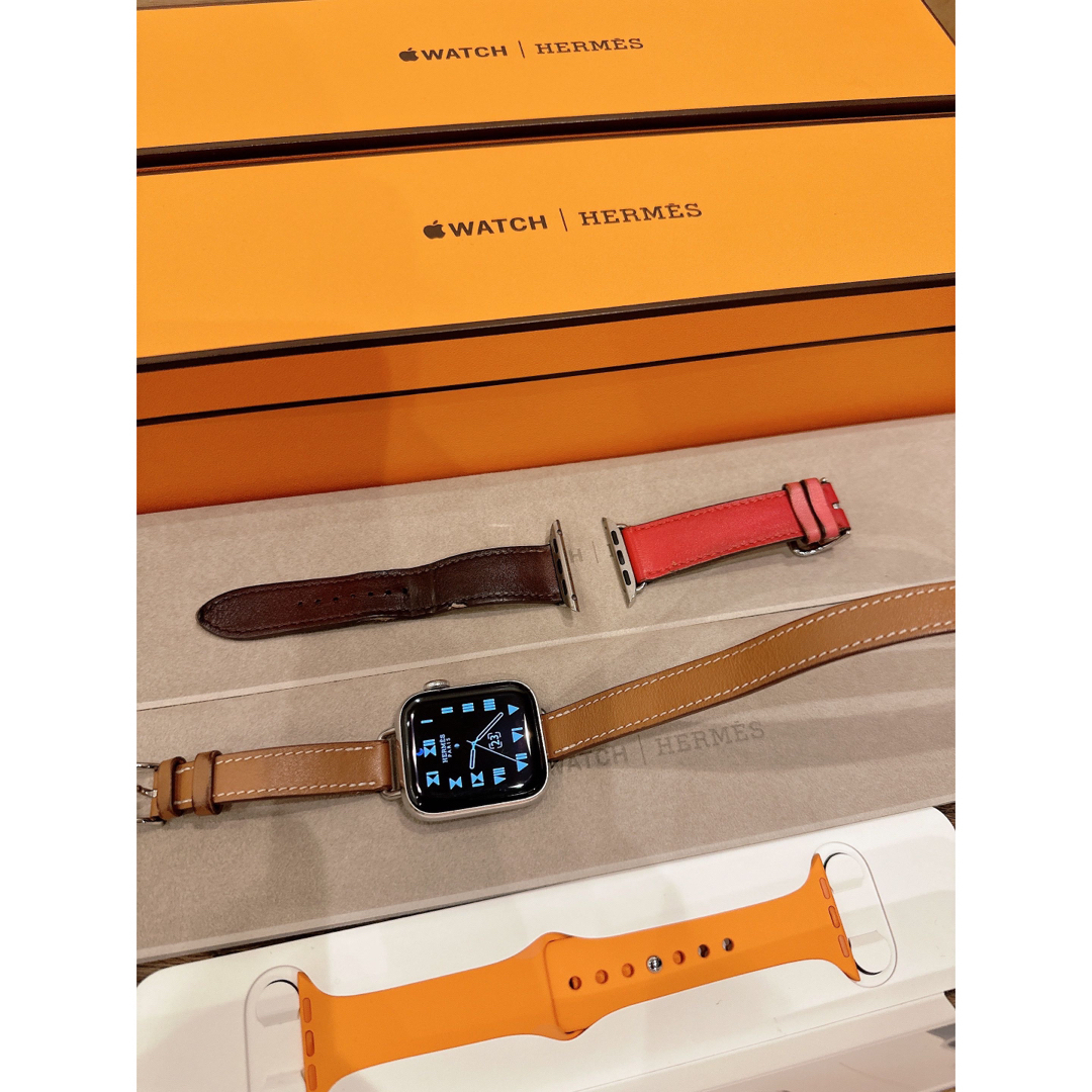 新品未使用品　Apple Watch HERMES アトラージュドゥブルトゥール