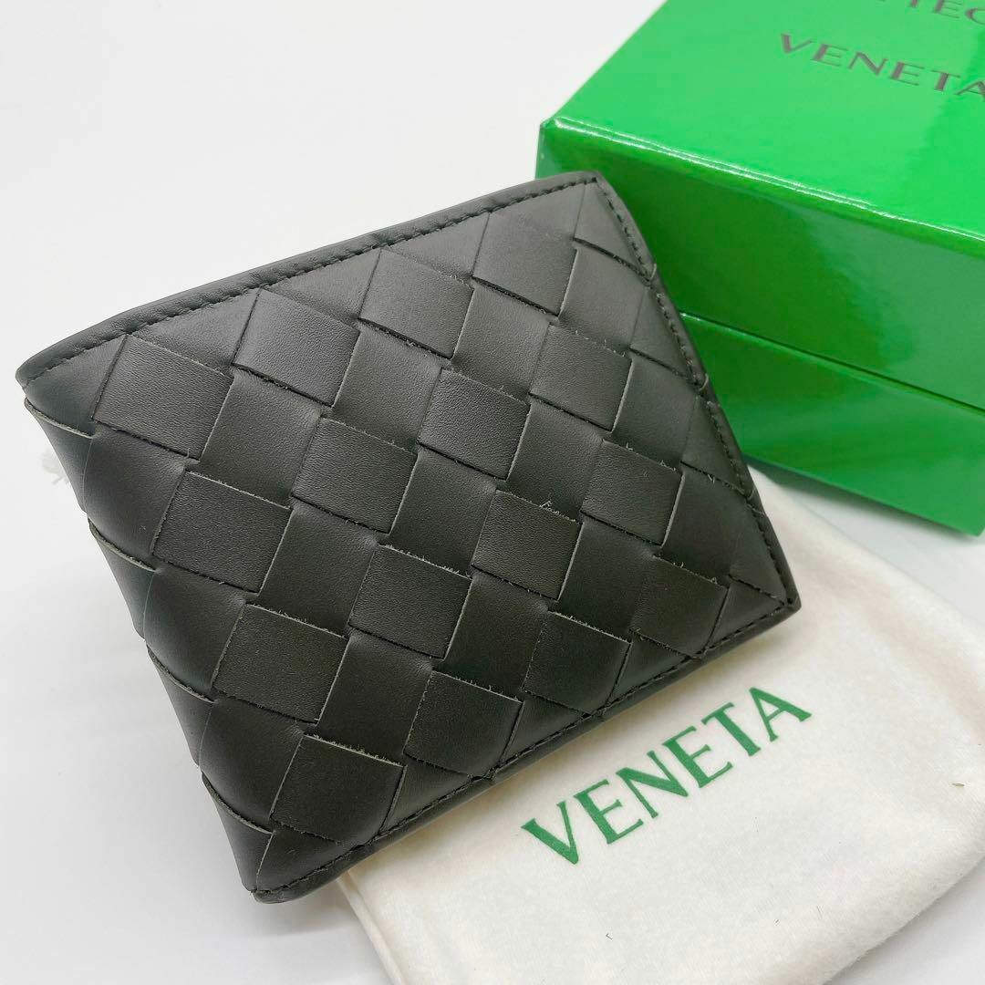 【新品未使用】BOTTEGA VENETA 折財布 二つ折り バイカラー | フリマアプリ ラクマ