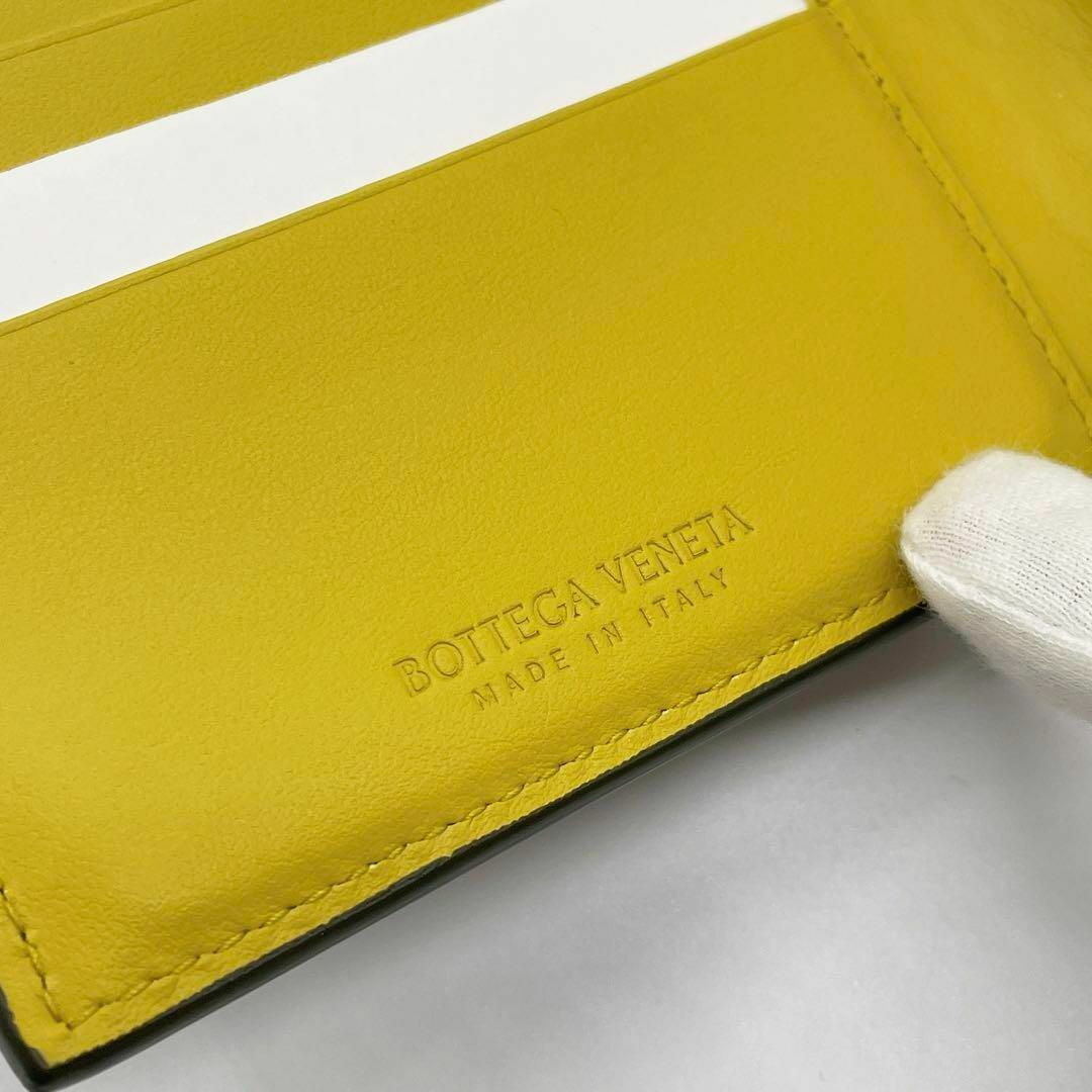 【新品未使用】BOTTEGA VENETA 折財布 二つ折り バイカラー