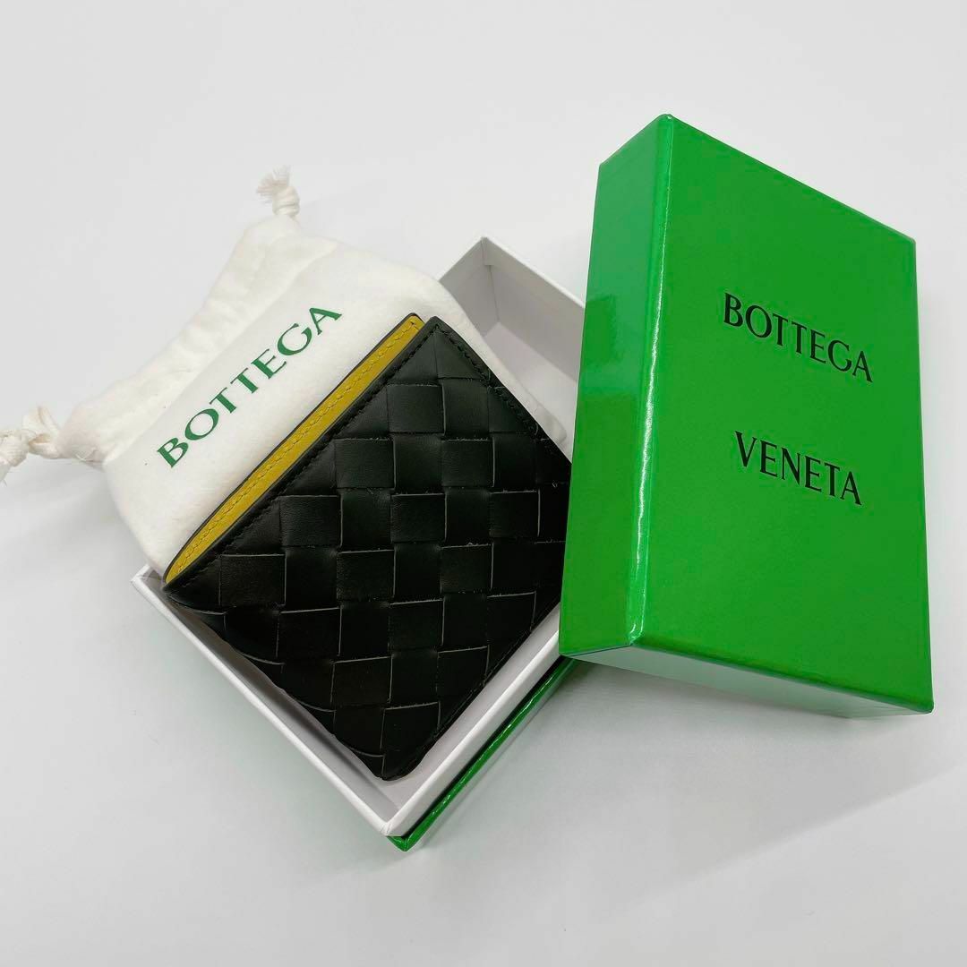 【新品未使用】BOTTEGA VENETA 折財布 二つ折り バイカラー