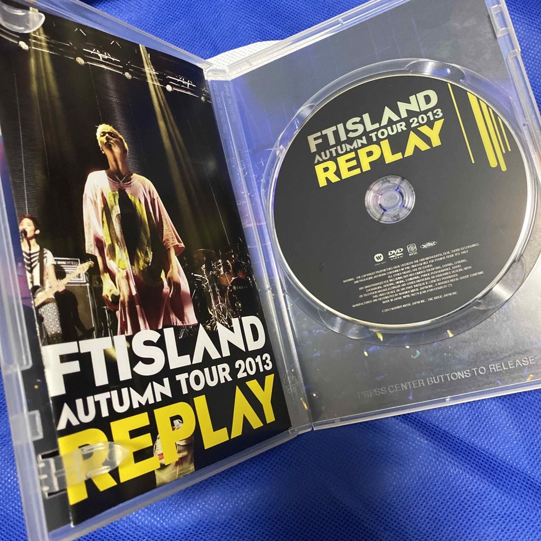 FTISLAND(エフティーアイランド)のFTISLAND ライブDVD 2013［REPLAY］ エンタメ/ホビーのDVD/ブルーレイ(ミュージック)の商品写真