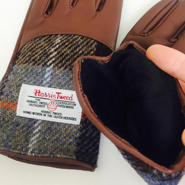 Harris Tweed(ハリスツイード)のハリスツイード 手袋 レディースのファッション小物(手袋)の商品写真
