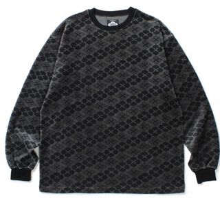 WACKO MARIA - GAKKIN × BUDSPOOL 花罰家紋 VELOUR L/S TEEの通販 by