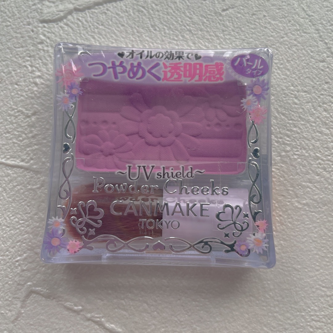 CANMAKE(キャンメイク)のキャンメイク(CANMAKE) パウダーチークス PW39 スミレパープル(4. コスメ/美容のベースメイク/化粧品(チーク)の商品写真