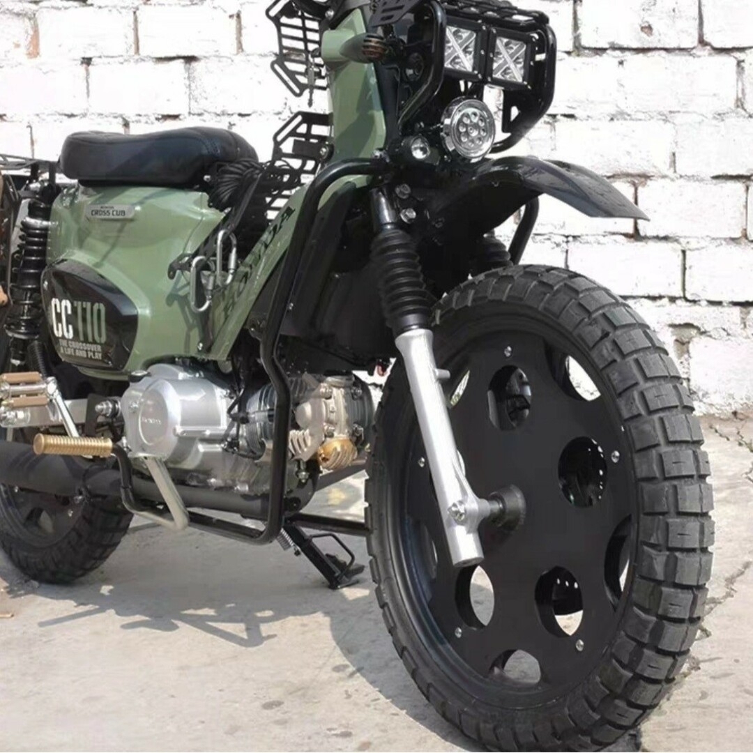 ホンダ - クロスカブ CC110 モタードフェンダー エアロ フロント ホンダ - クロスカブ CC110 モタードフェンダー エアロ フロント