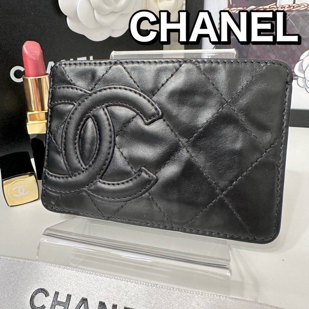 CHANEL(シャネル)のCHANEL⭐︎シャネル⭐︎コインカードケース⭐︎パスケース⭐︎財布 レディースのファッション小物(名刺入れ/定期入れ)の商品写真