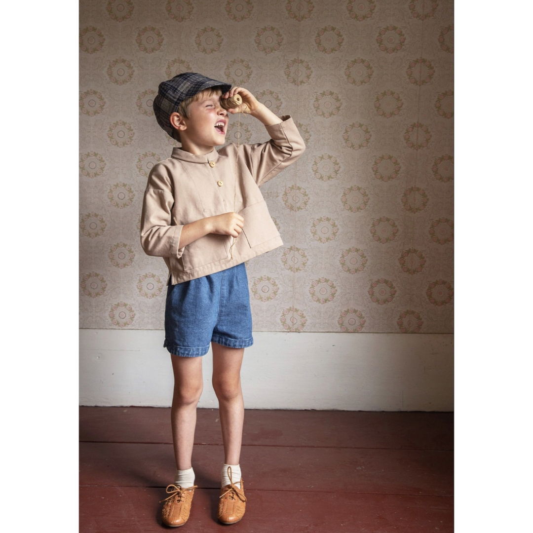 SOOR PLOOM(ソーアプルーム)のsoor ploom Roxy Smock, Dark Tea  2Y キッズ/ベビー/マタニティのキッズ服女の子用(90cm~)(Tシャツ/カットソー)の商品写真