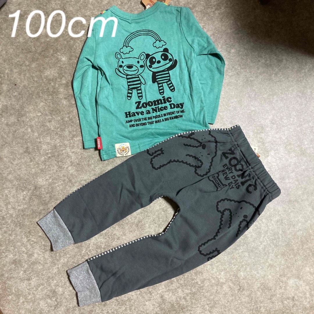 ズーミック長袖tシャツ&ズーミック長ズボン 100cm ④の通販 by チョコ