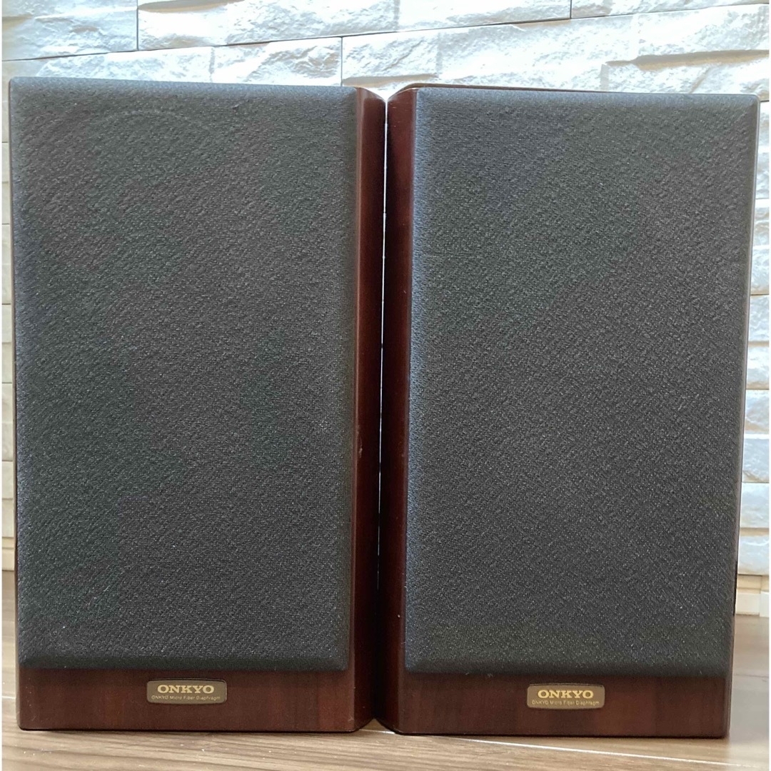 オンキヨー ONKYO D-102EXG スピーカー モンスターケーブル付き
