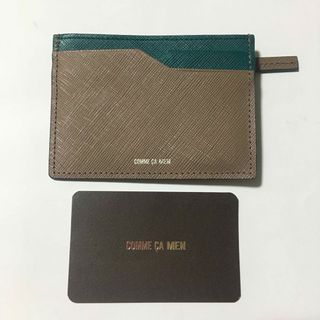 コムサメン(COMME CA MEN)のCOMME CA MEN コムサメン 牛革 名刺入れ 定期入れ(名刺入れ/定期入れ)