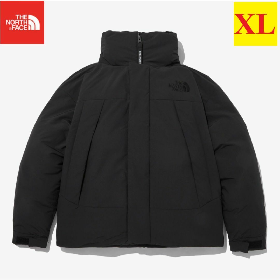 【早割】❗ ノースフェイス ダウンジャケット メンズ 黒/XL K492C
