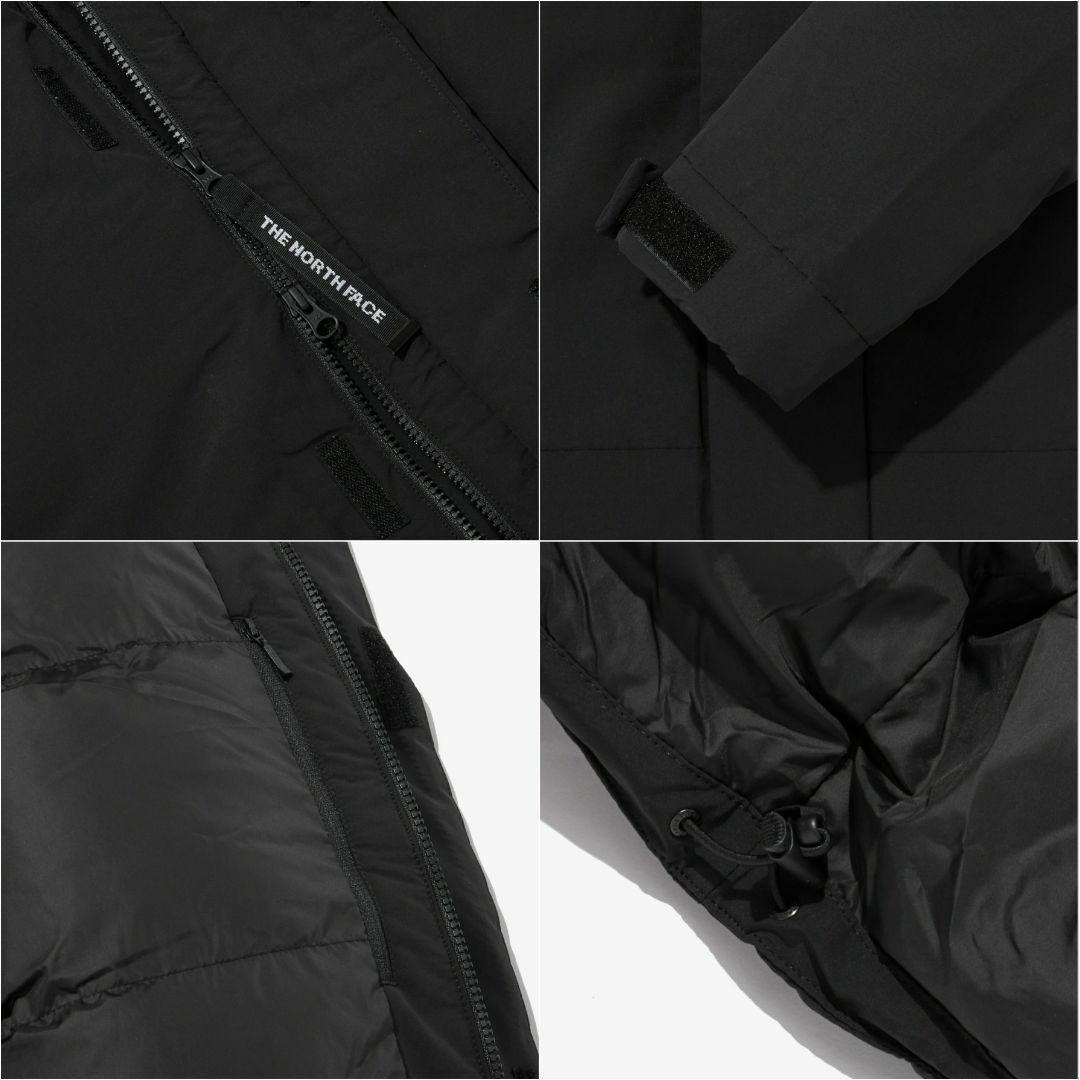 【早割】❗ ノースフェイス ダウンジャケット メンズ 黒/XL K492C