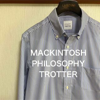 マッキントッシュフィロソフィー(MACKINTOSH PHILOSOPHY)の【極美品】MACKINTOSH PHILOSOPHY TROTTER シャツ(シャツ)