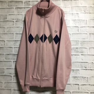 FRED PERRY - Fred Perry⭐️トラックジャケット 刺繍月桂樹 ピンク