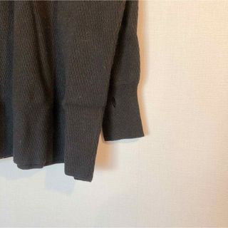 新品タグ付き 6 ロクShoulder 2Hole KNIT ニット