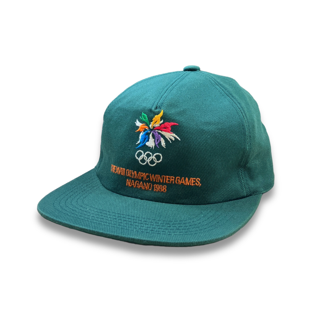 NIKE(ナイキ)の90s 1998年 長野オリンピック ヴィンテージスナップバックキャップ 帽子 メンズの帽子(キャップ)の商品写真