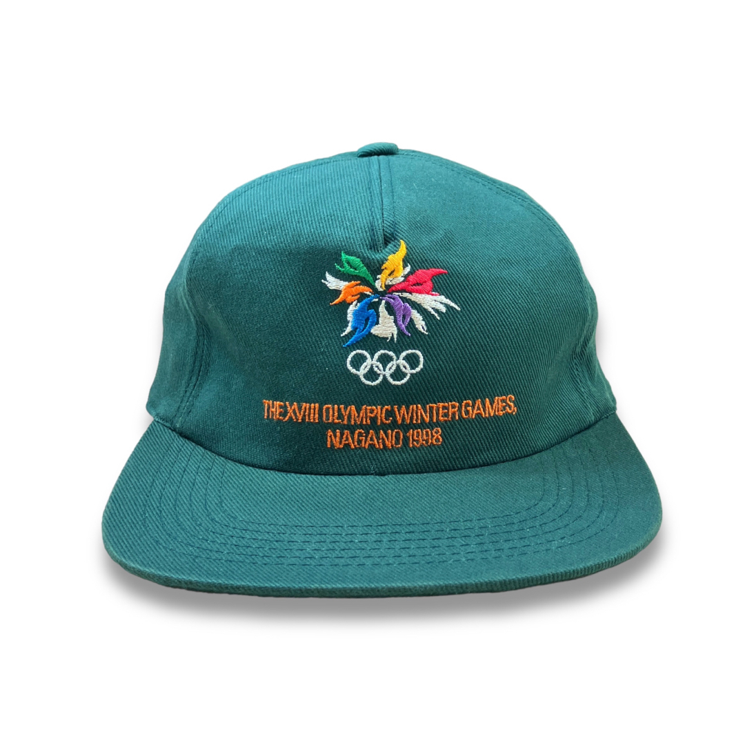 90s 1998年 長野オリンピック ヴィンテージスナップバックキャップ 帽子39s90年代1990